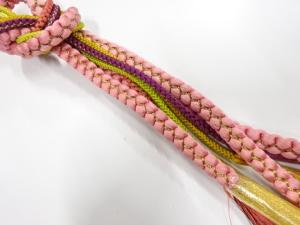 未使用品　正絹　手組帯締め